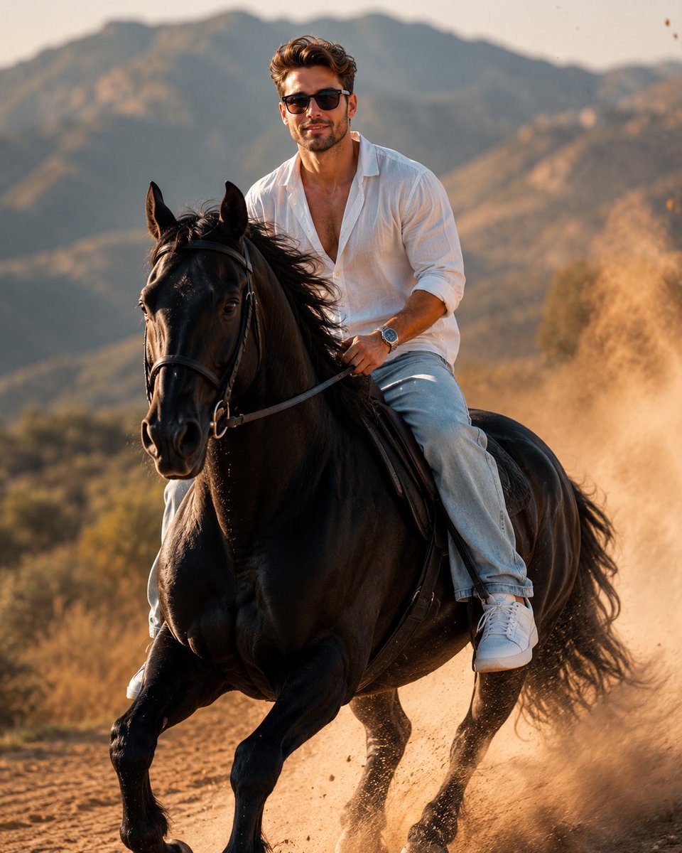 Equestrian Fashion Portrait