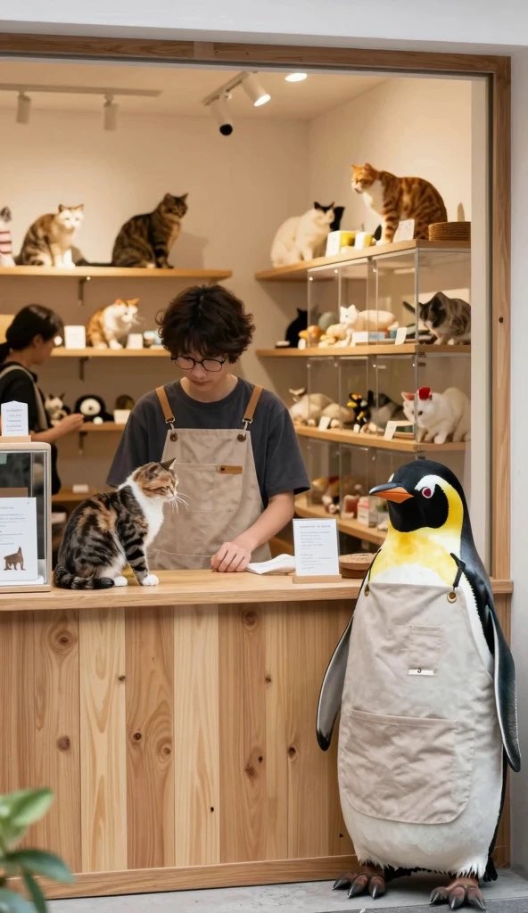 Game Asset - Cat Manager and Penguin Clerk - Image 2