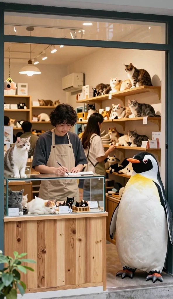 Game Asset - Cat Manager and Penguin Clerk - Image 3