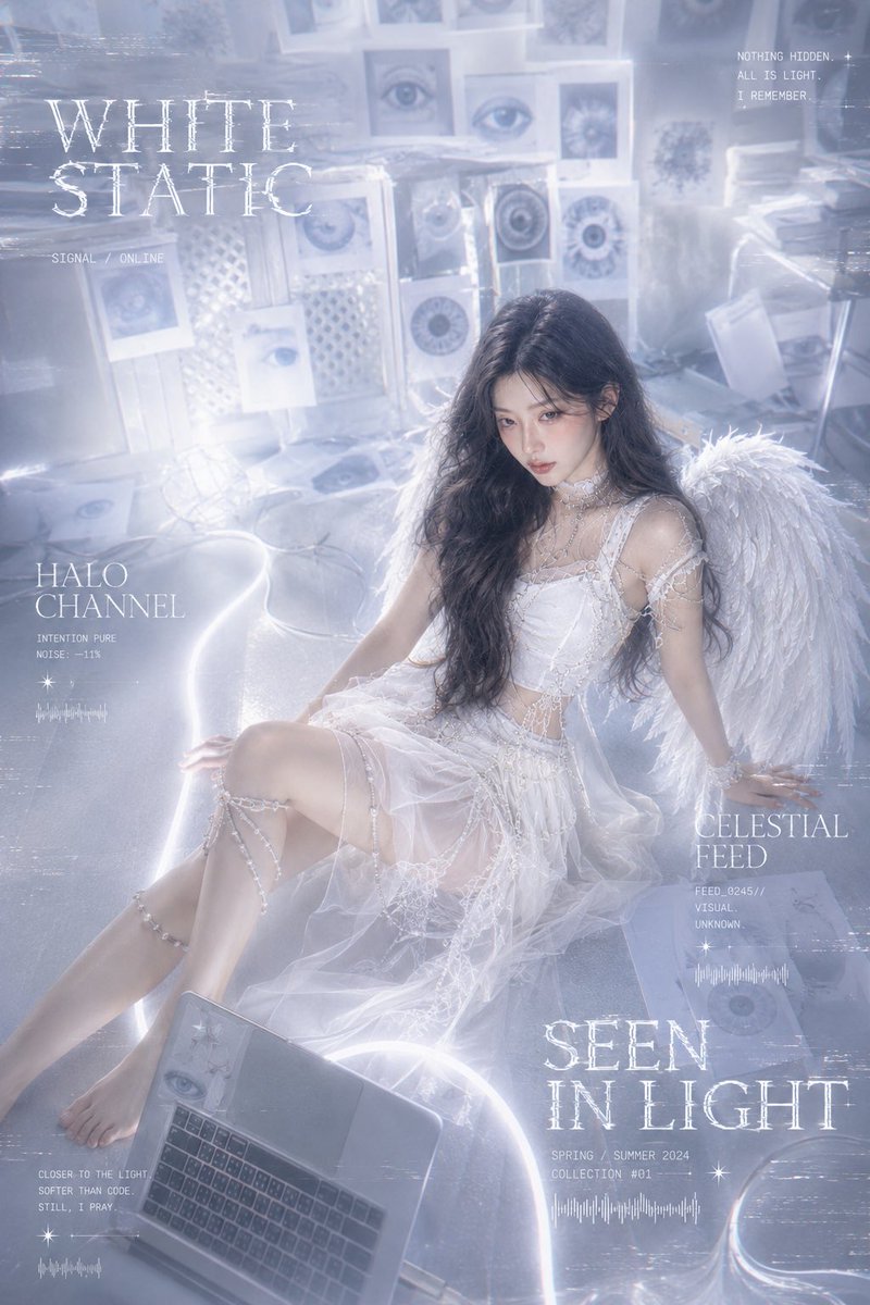 Arc of Light Cyber Angel Poster example 2