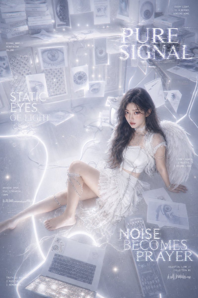 Arc of Light Cyber Angel Poster example 3