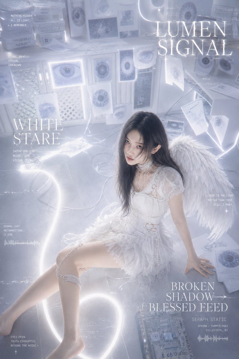 Arc of Light Cyber Angel Poster example 4