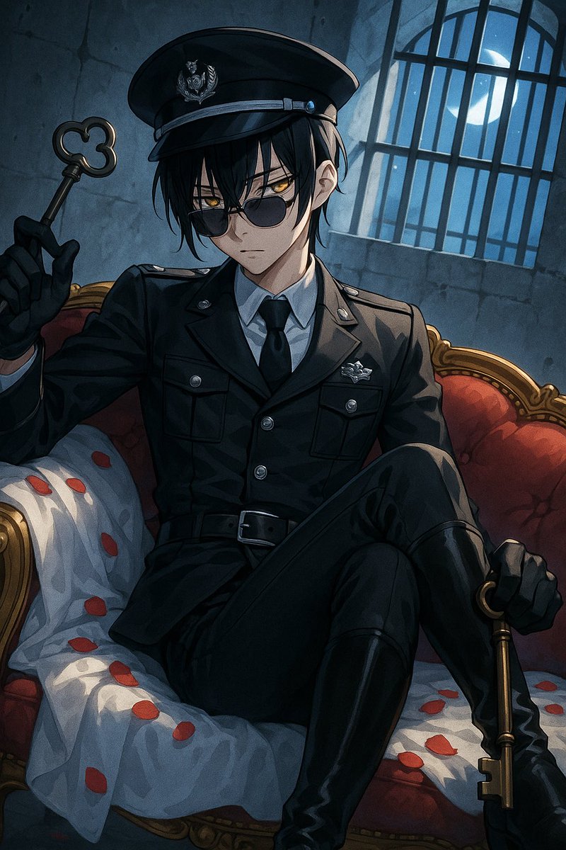 Moonlit Gothic Prison Warden