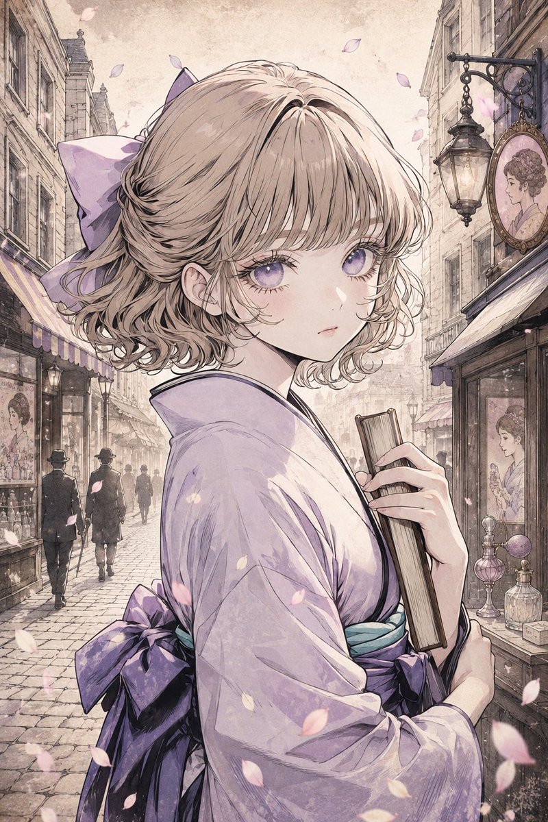 Taisho Romantic Anime Avatar example 2