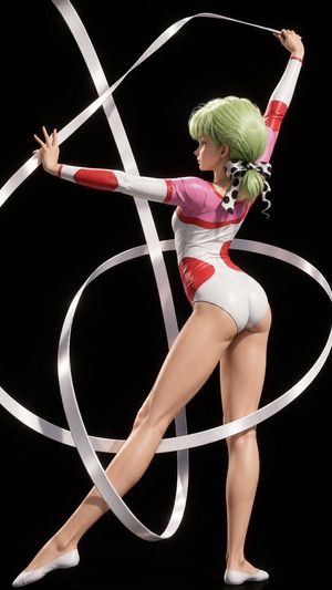 Anime to Realistic 3D CG Remake AI image template preview