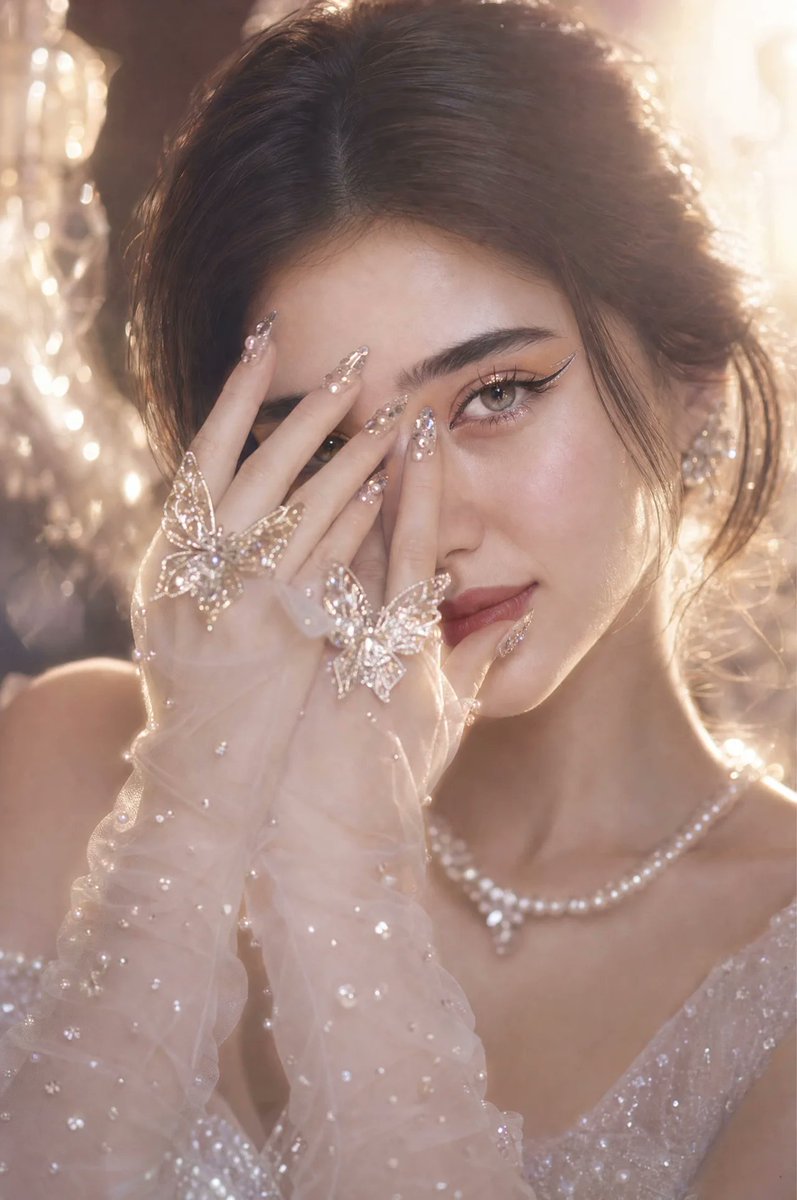 Hyper-Realistic Porcelain Beauty Portrait example 2