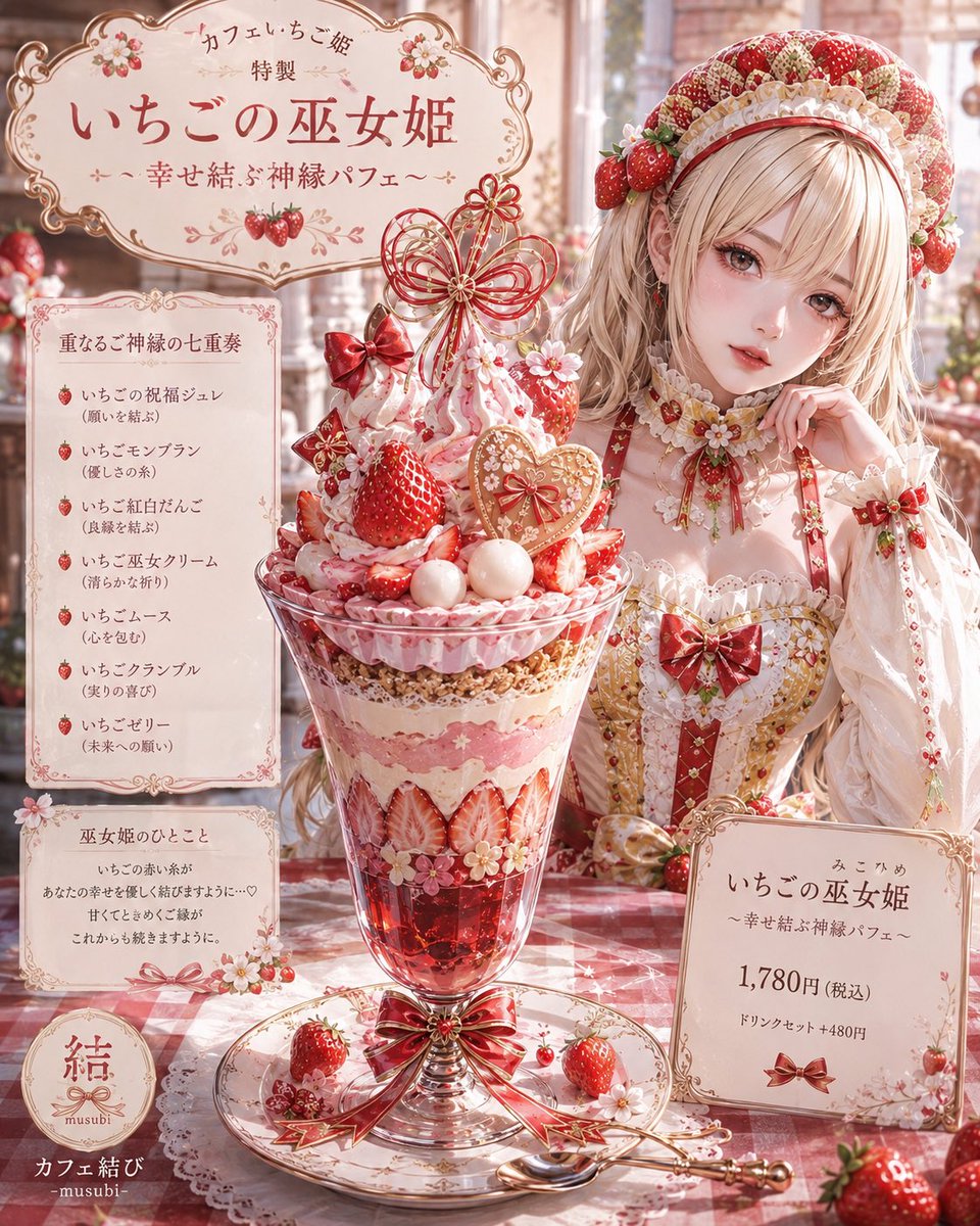 Storybook Fantasy Parfait Illustration