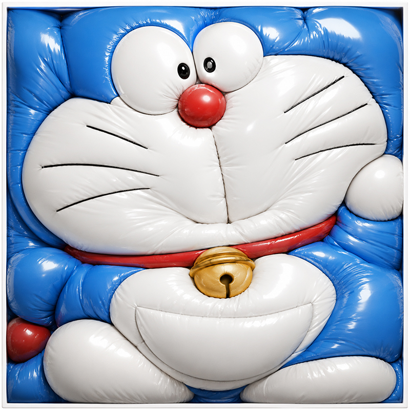 Inflated Doraemon Balloon Box