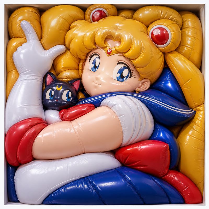 Product Marketing - Inflated Doraemon Balloon Box - Image 4