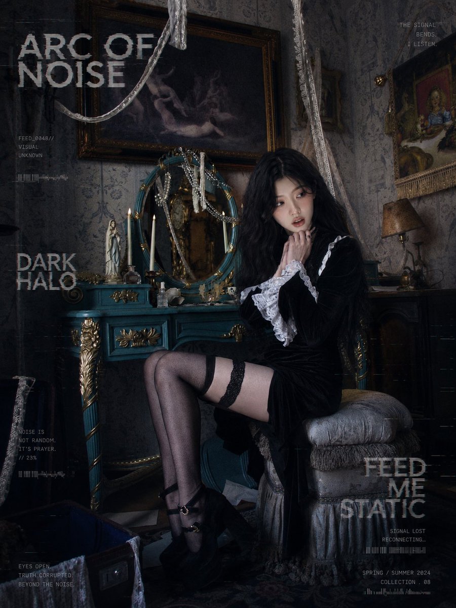 Dark Gothic Lolita Static Portrait