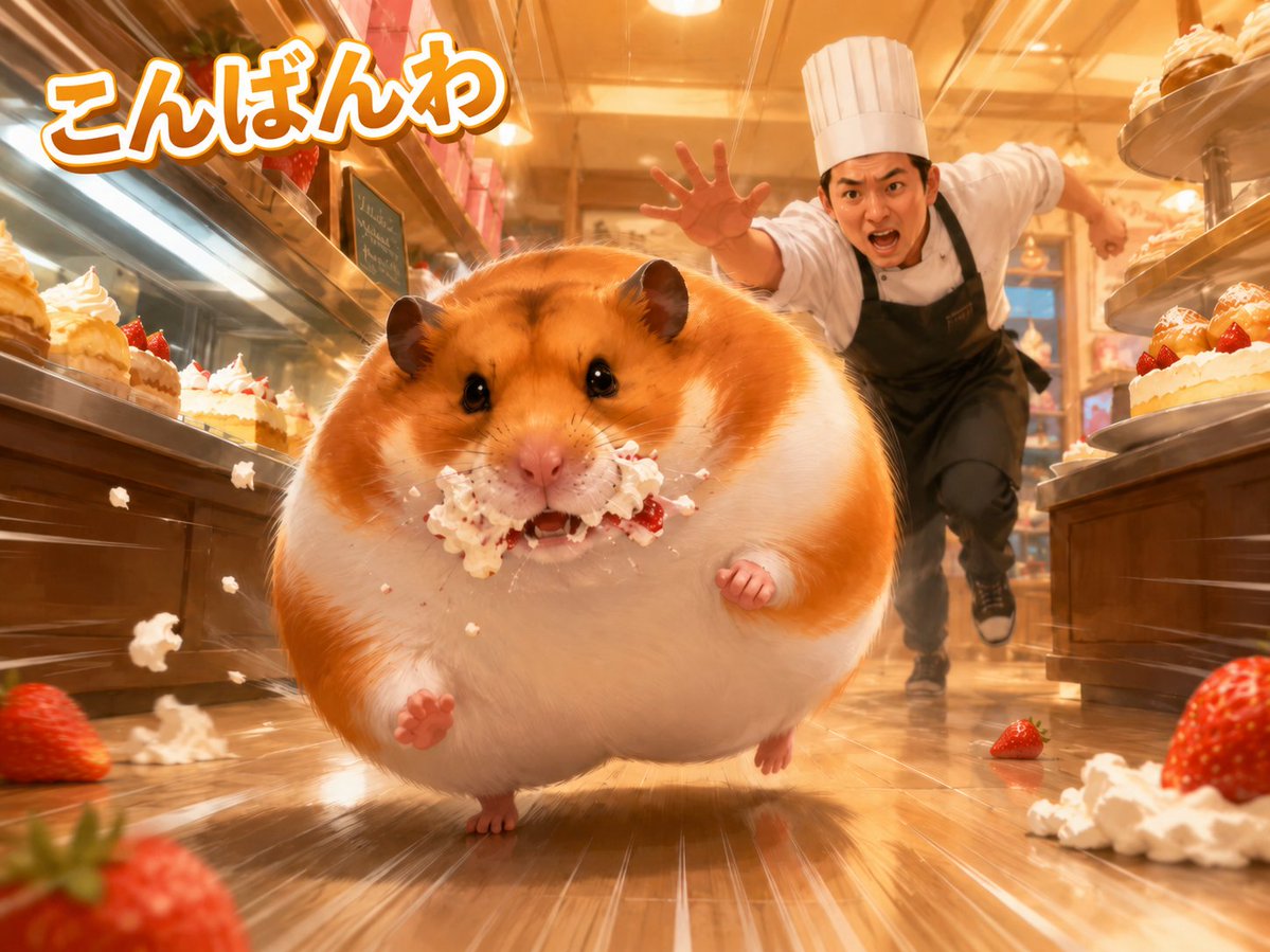 Giant Hamster Bakery Chase