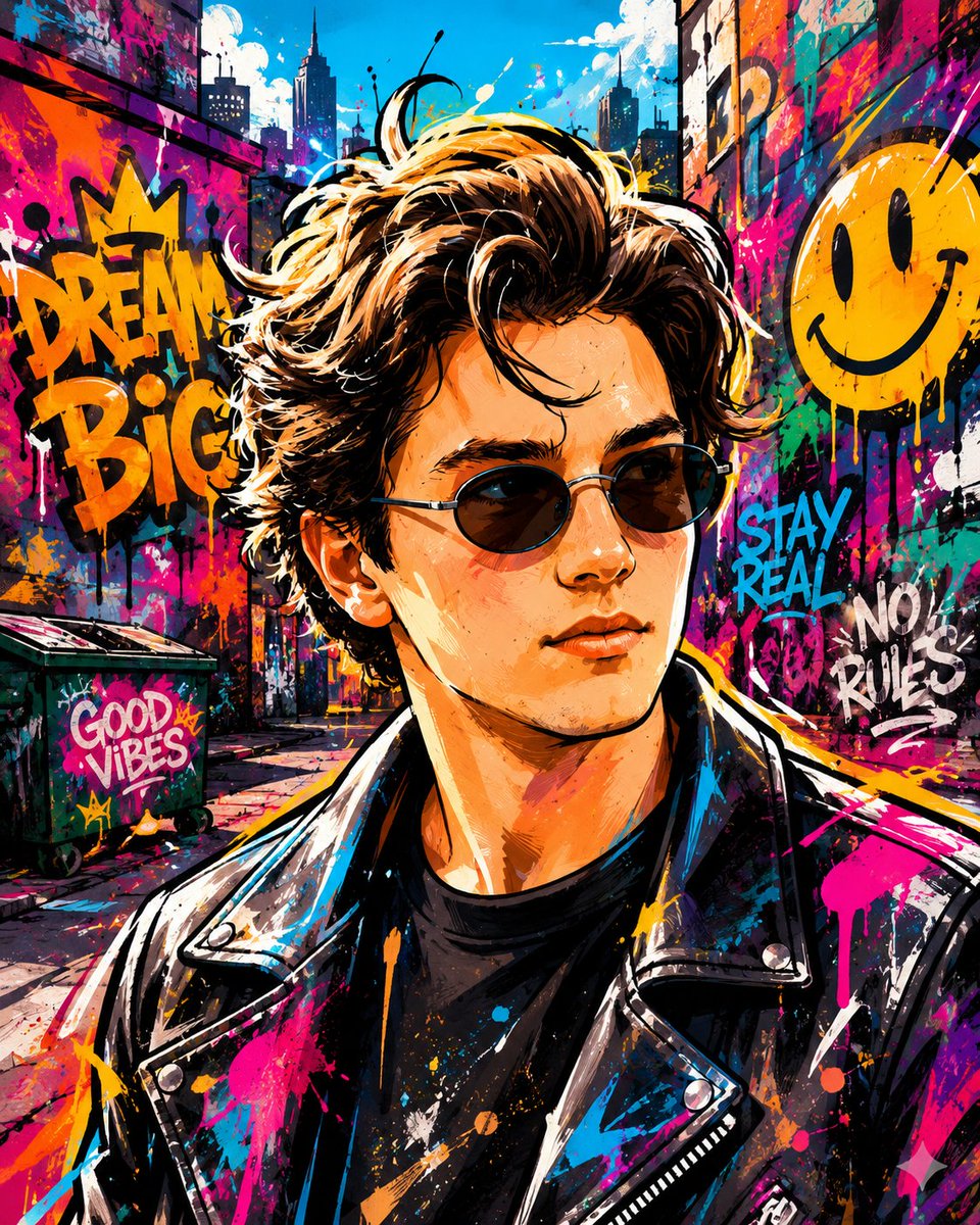 Vibrant Graffiti Street Art Transformation