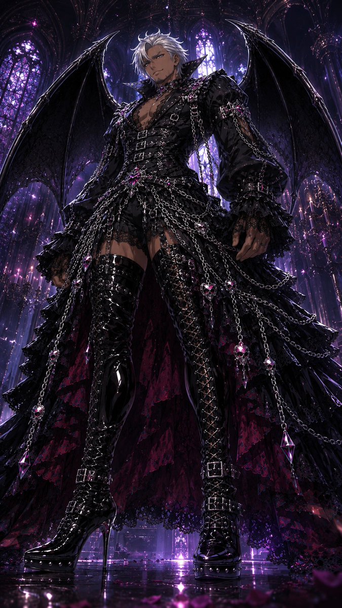 Gothic Demon Lord Couture