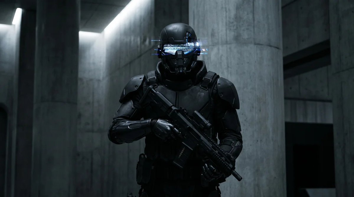 Game Asset - Sci-Fi Tactical Soldier Character Sheet - Image 2