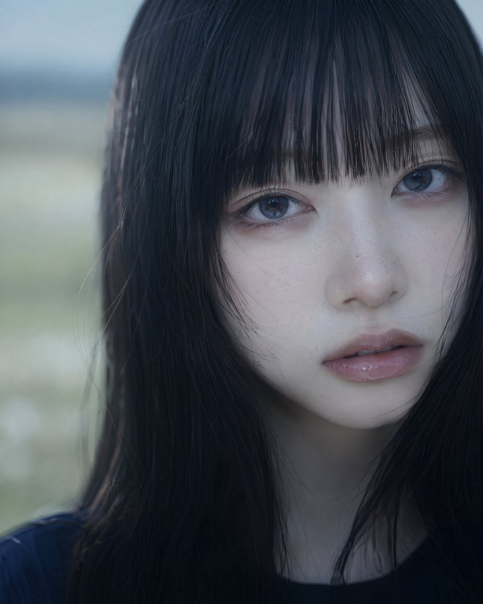 Cinematic Asian Woman Portrait