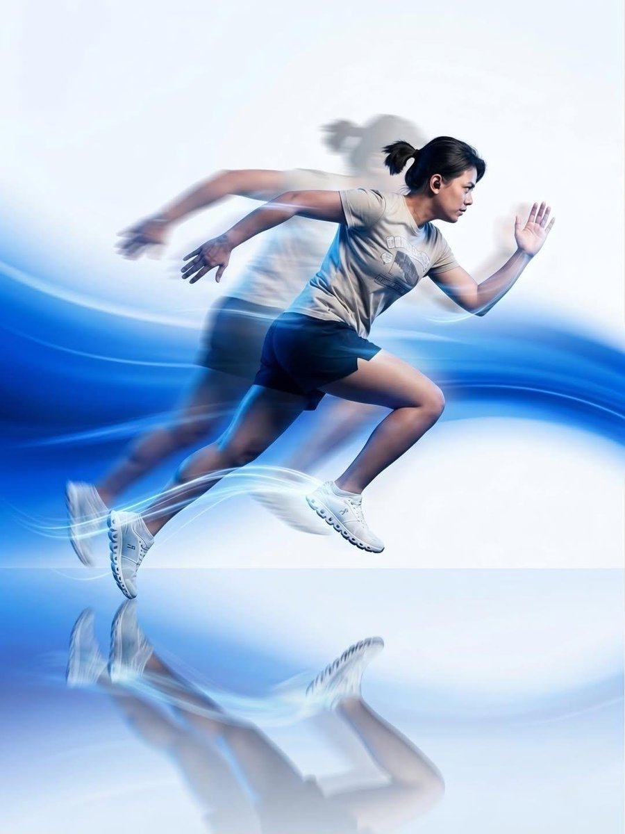 Dynamic Athletic Motion Blur example 2