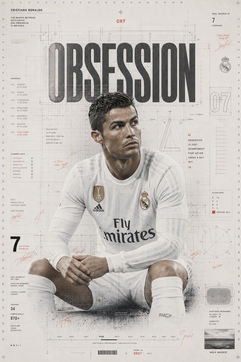 Cristiano Ronaldo Obsession Poster