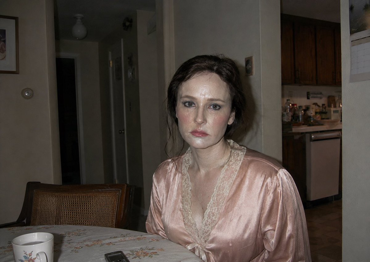 Flash-Lit Apartment Portrait