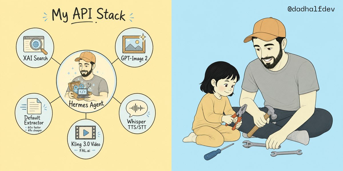 My API Stack Two-Panel Illustration
