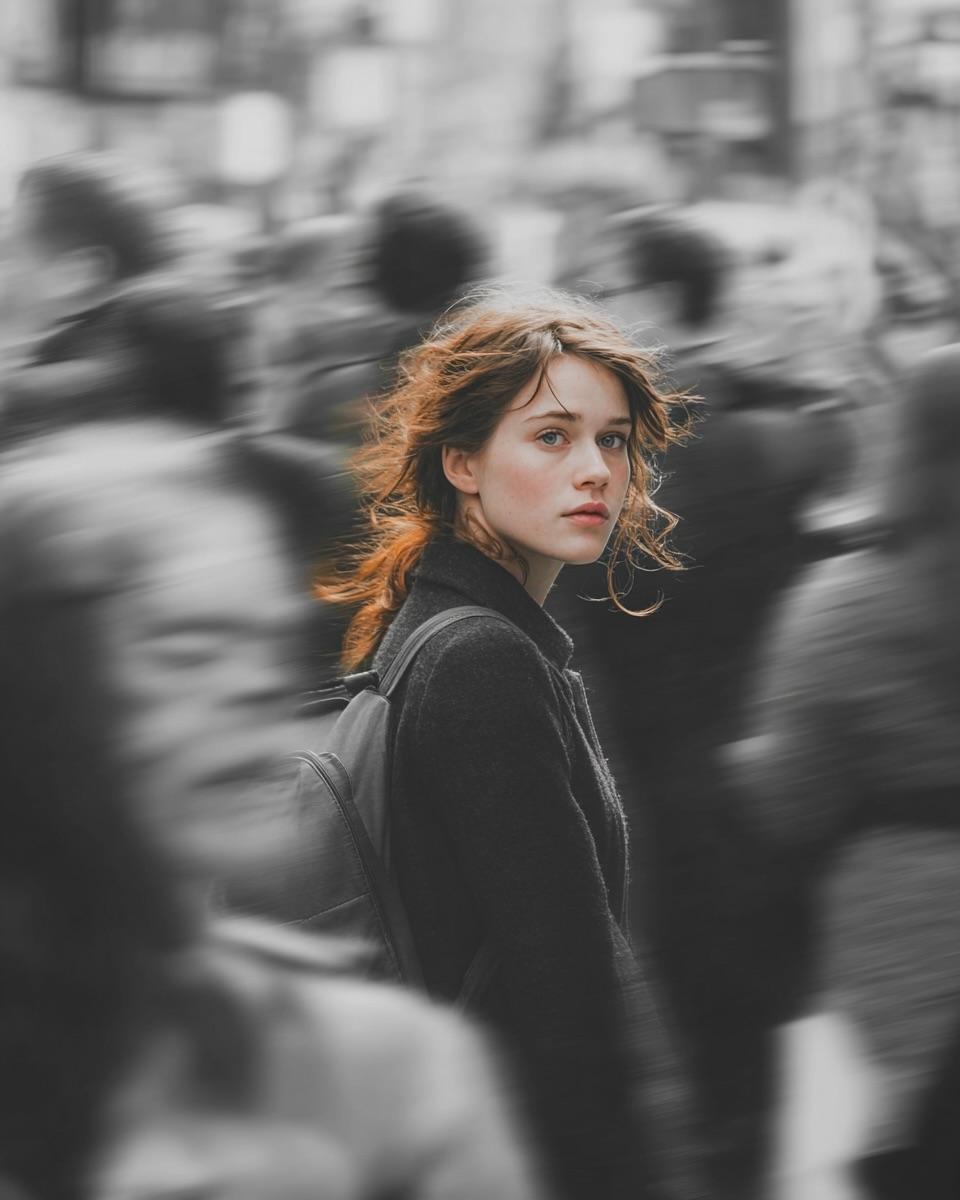 Selective Color Street Photography