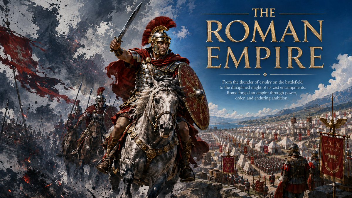 Roman Empire Dual-World Poster