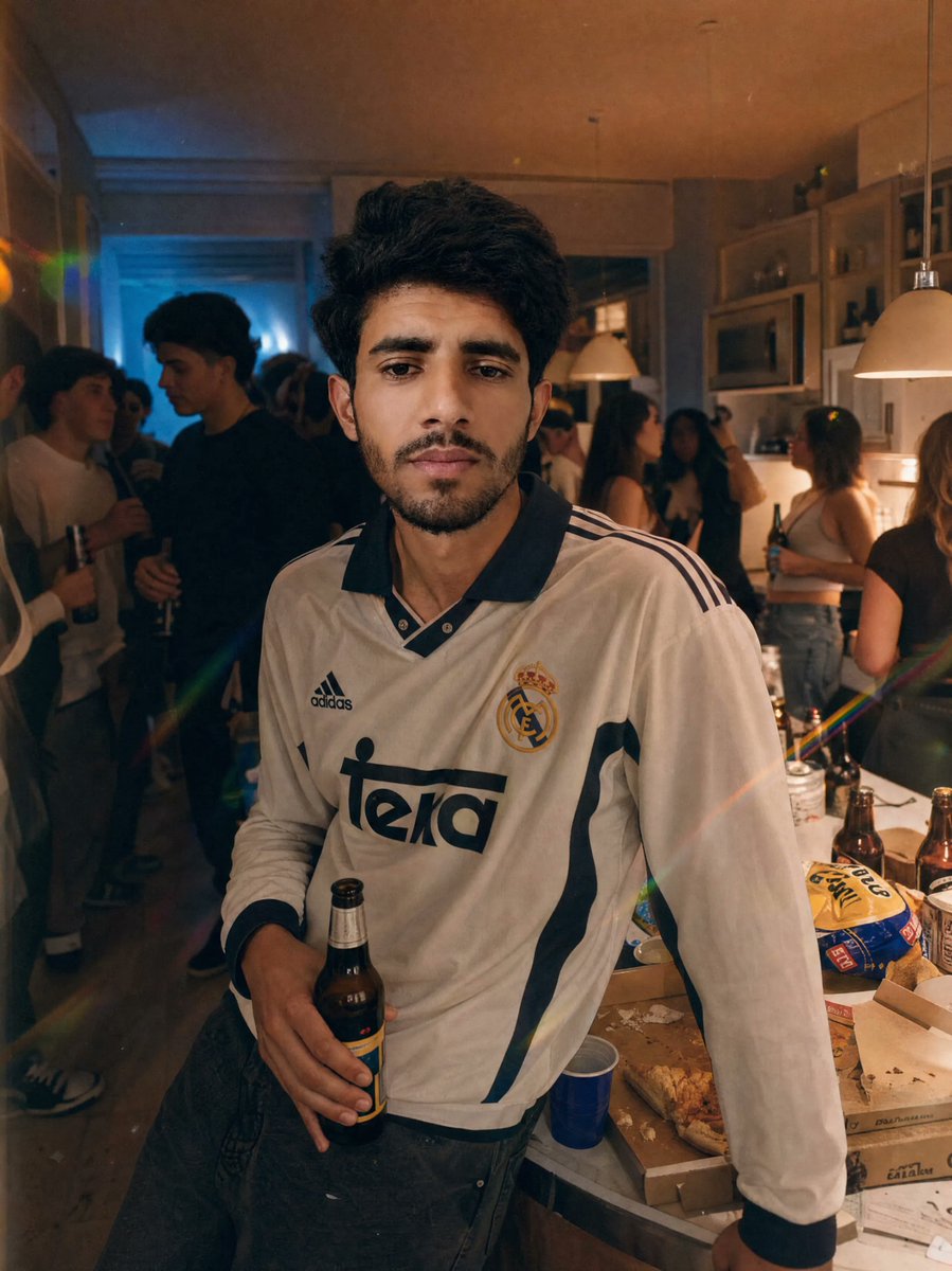 Candid Apartment Party Portrait