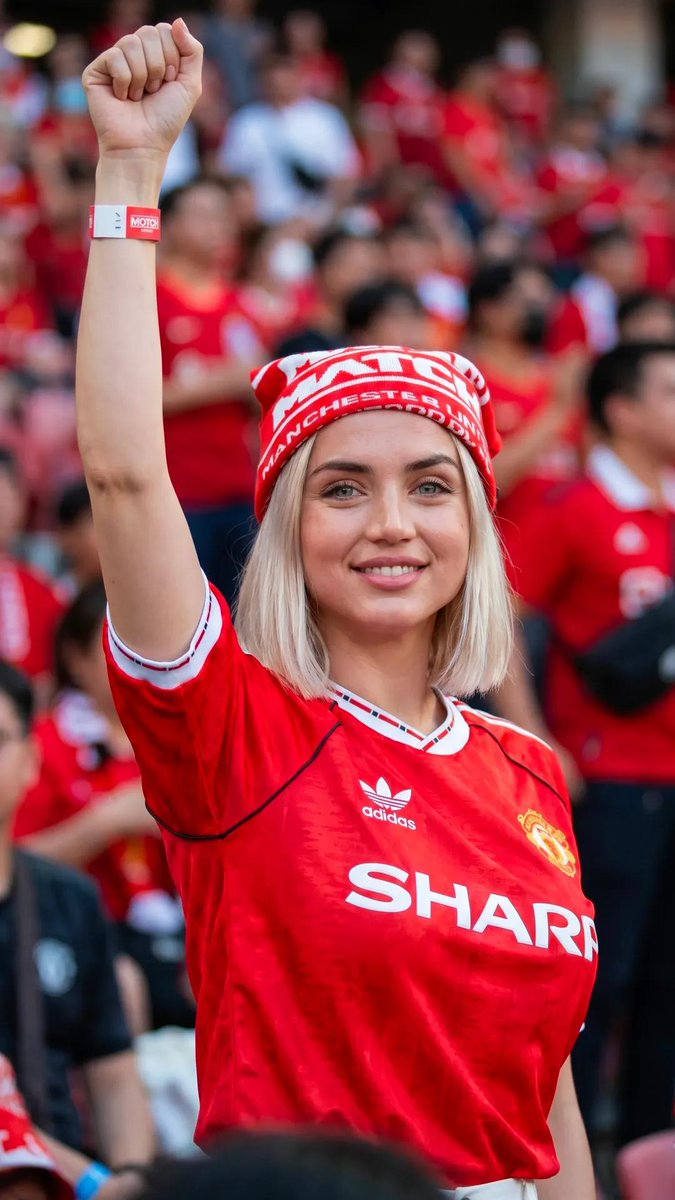 Vintage Manchester United Fan Editorial