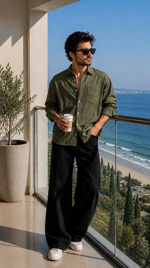 Luxury Lifestyle Fashion Portrait AI image template preview