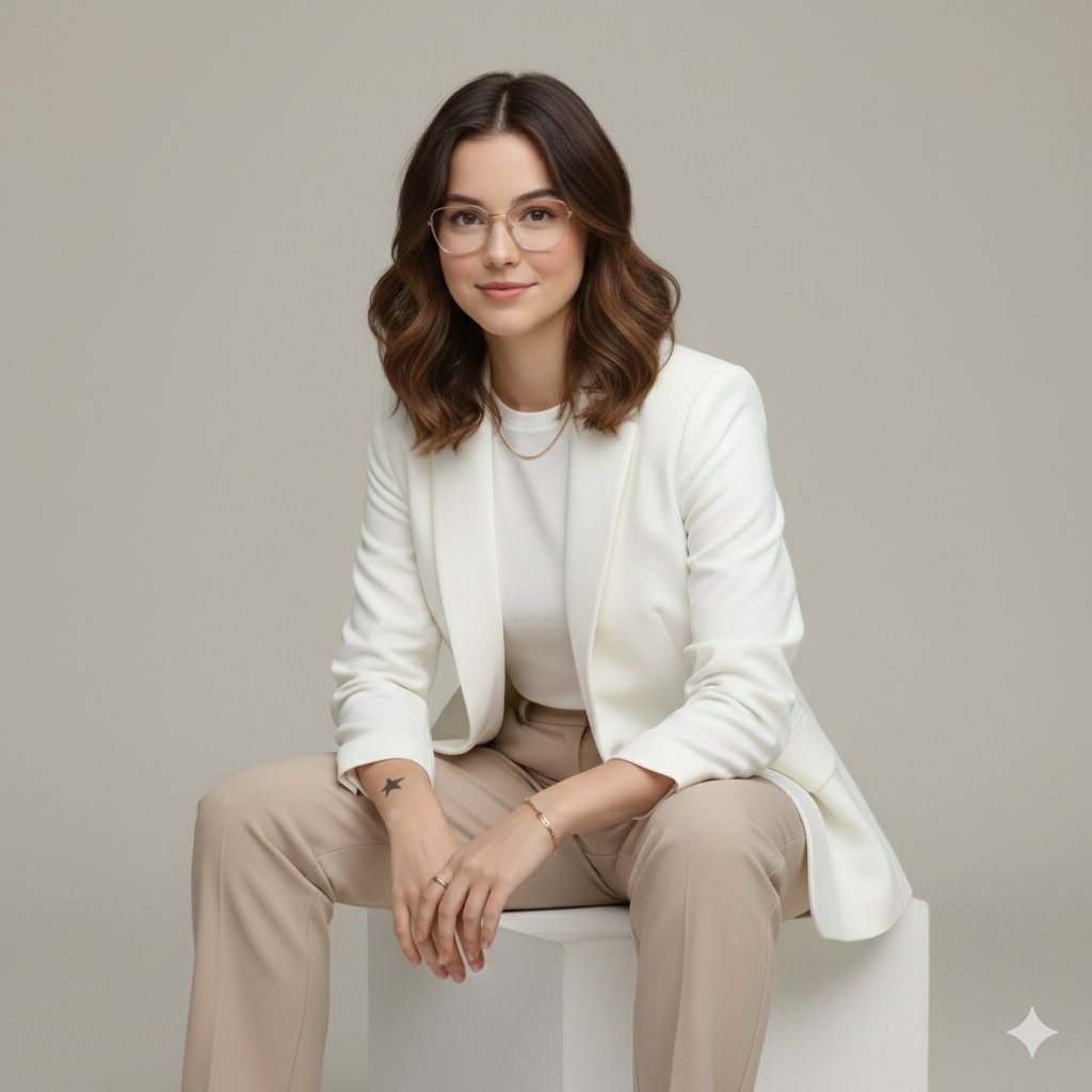 Executive Studio Portrait in Modern Fashion