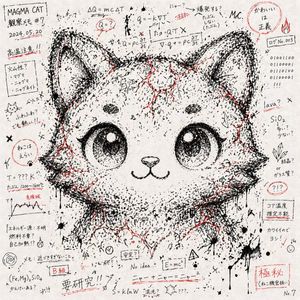 Chaotic Ink Scribble Portrait — # Character Face Emerging from Chaotic Handwritten Notes and Symbols

--- Style
- Create the image o…