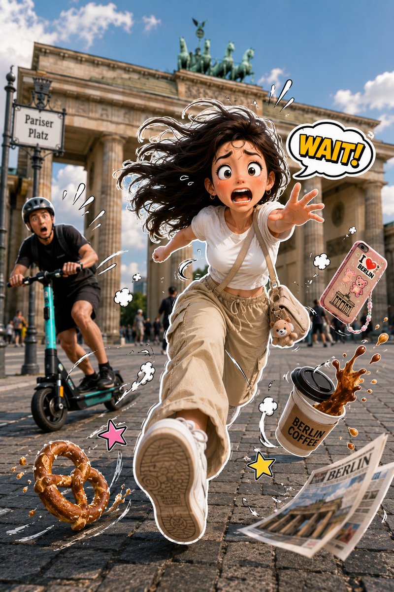 Dynamic 3D Sticker Action Scene