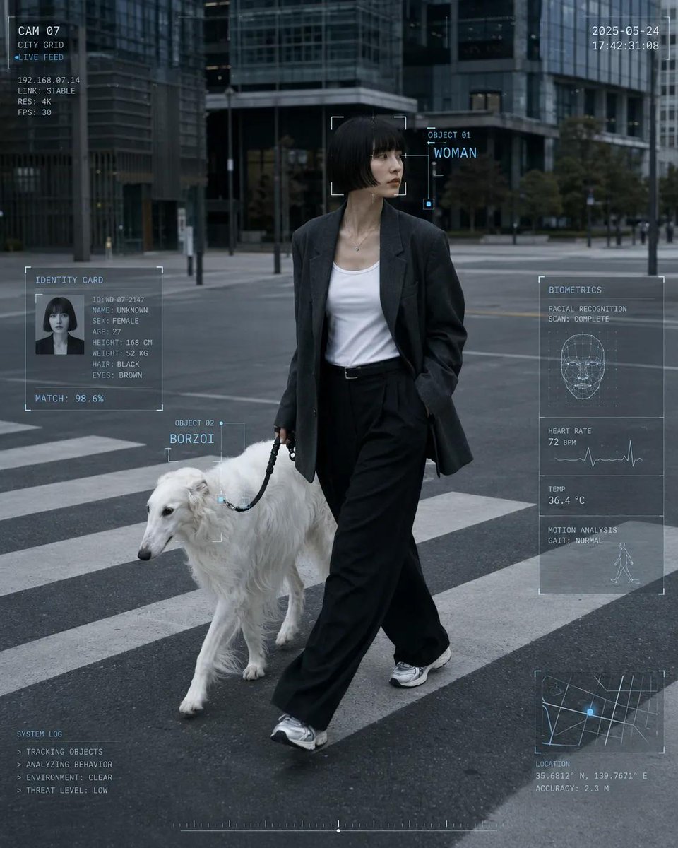 Cyber Core Editorial Surveillance Photography