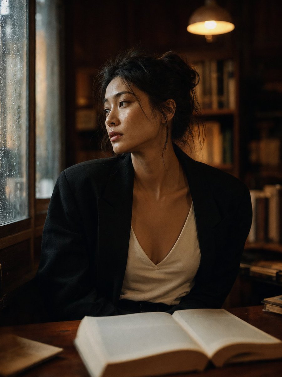 Intellectual Melancholy Portrait