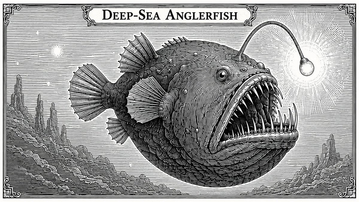 Banknote Engraving Deep Sea Creatures