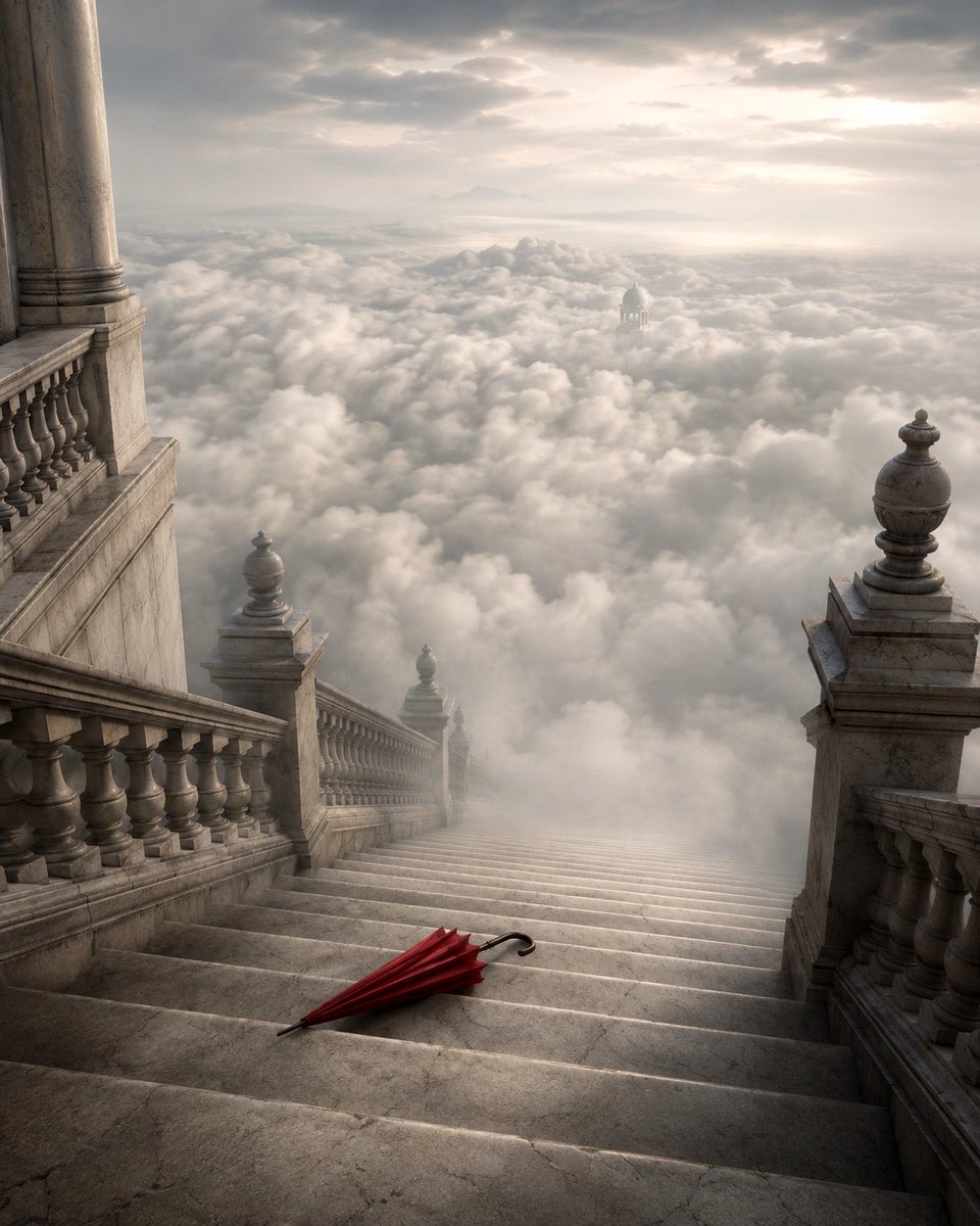 Grand Staircase Above the Clouds