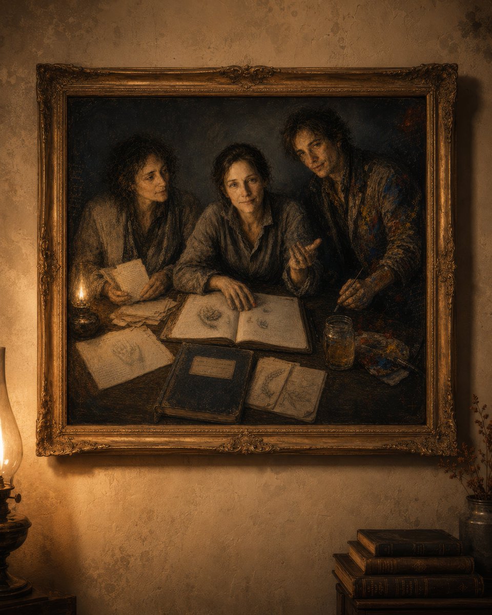 Candlelit Old-Master Creative Trio example 2