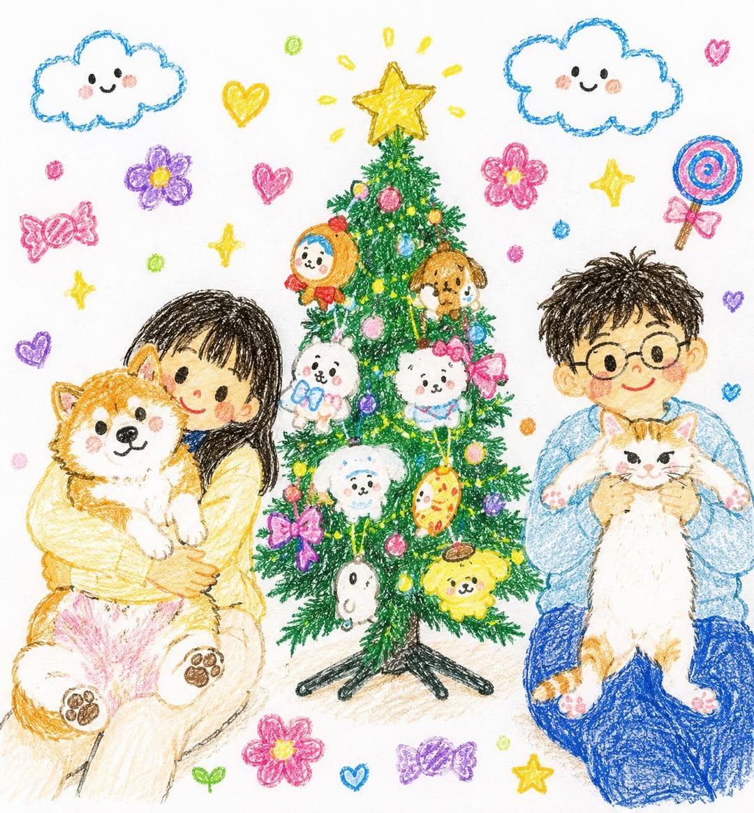 Cozy Watercolor Slice of Life Illustration example 2