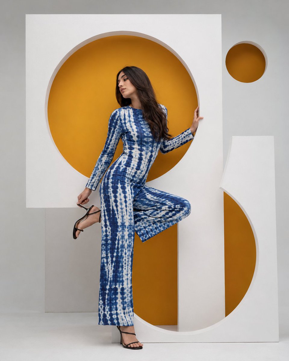 Bauhaus Geometric Fashion Editorial