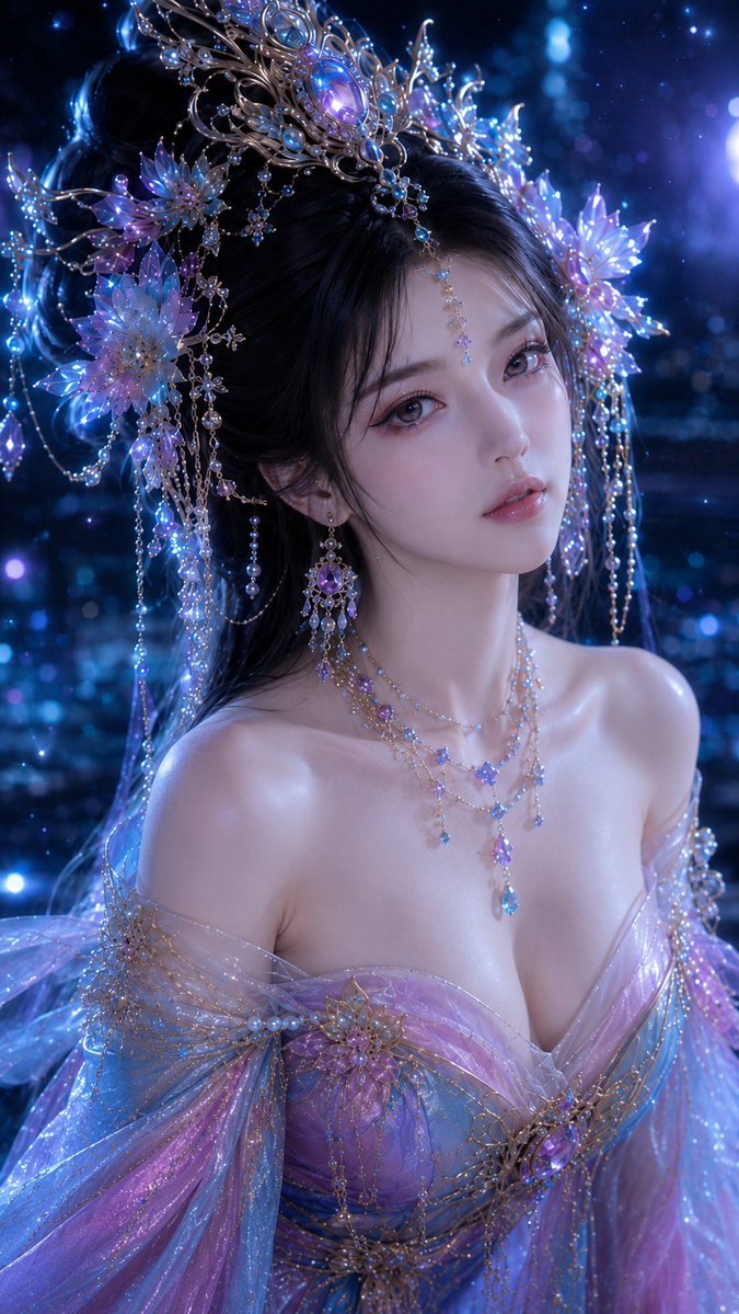 3D CG Oriental Fantasy Beauty Illustration