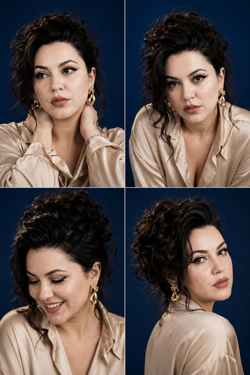 Fashion Casting Contact Sheet