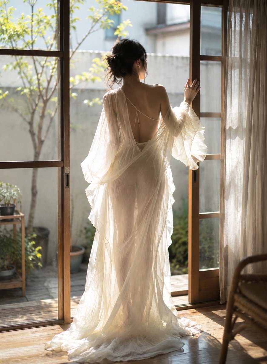Serene Morning Light Portrait
