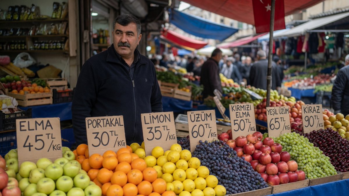 Turkish Market Grocer Realistic Photo example 4
