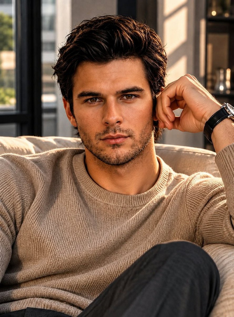 Luxury Apartment Lifestyle Portrait