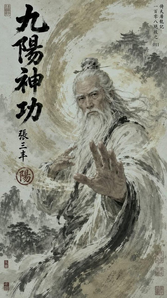 Chinese Wuxia Master Poster