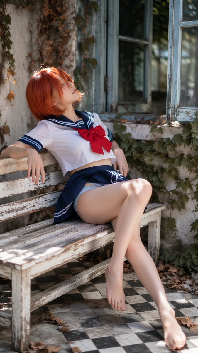 Realistic Sailor Cosplay Portrait