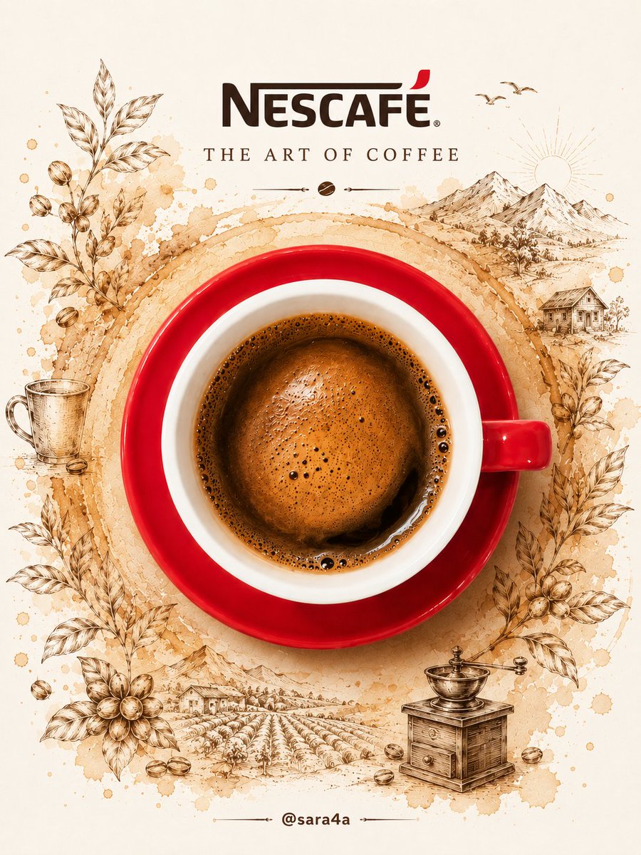 NESCAFÉ Coffee Map Poster