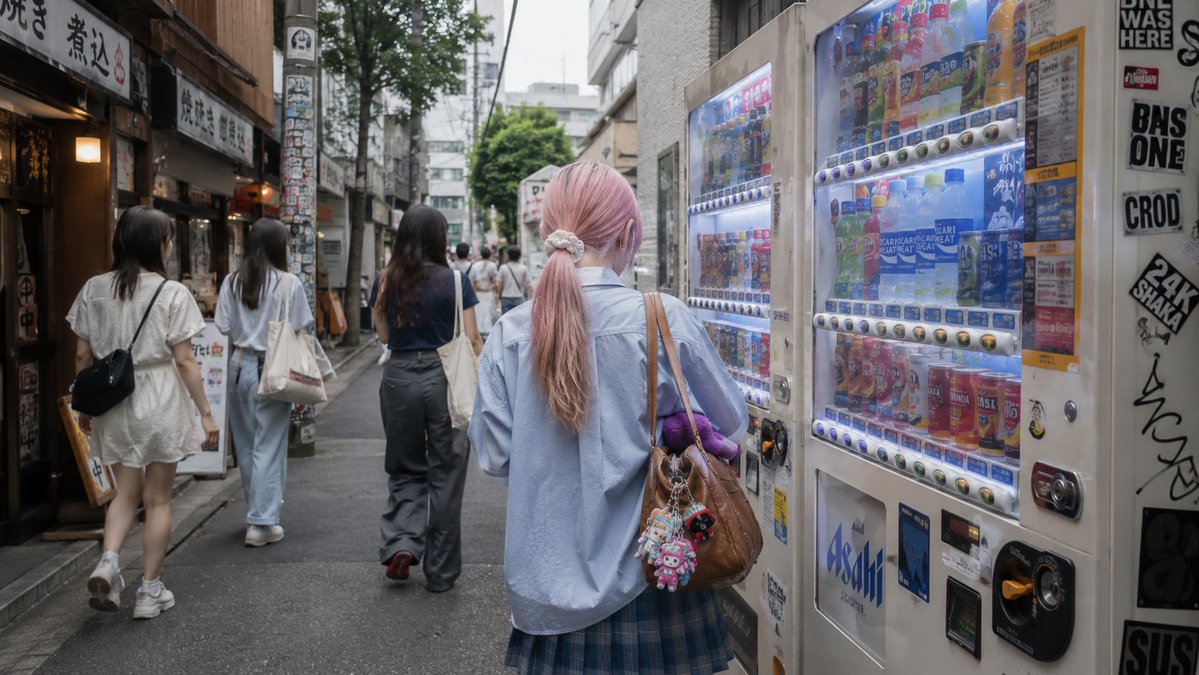 Tokyo Alley Vending Machine Snapshot