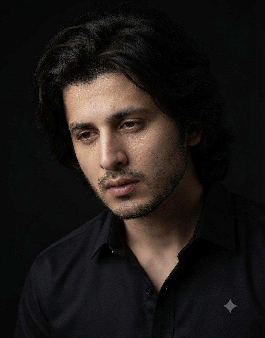 Sophisticated Dark Editorial Portrait 3