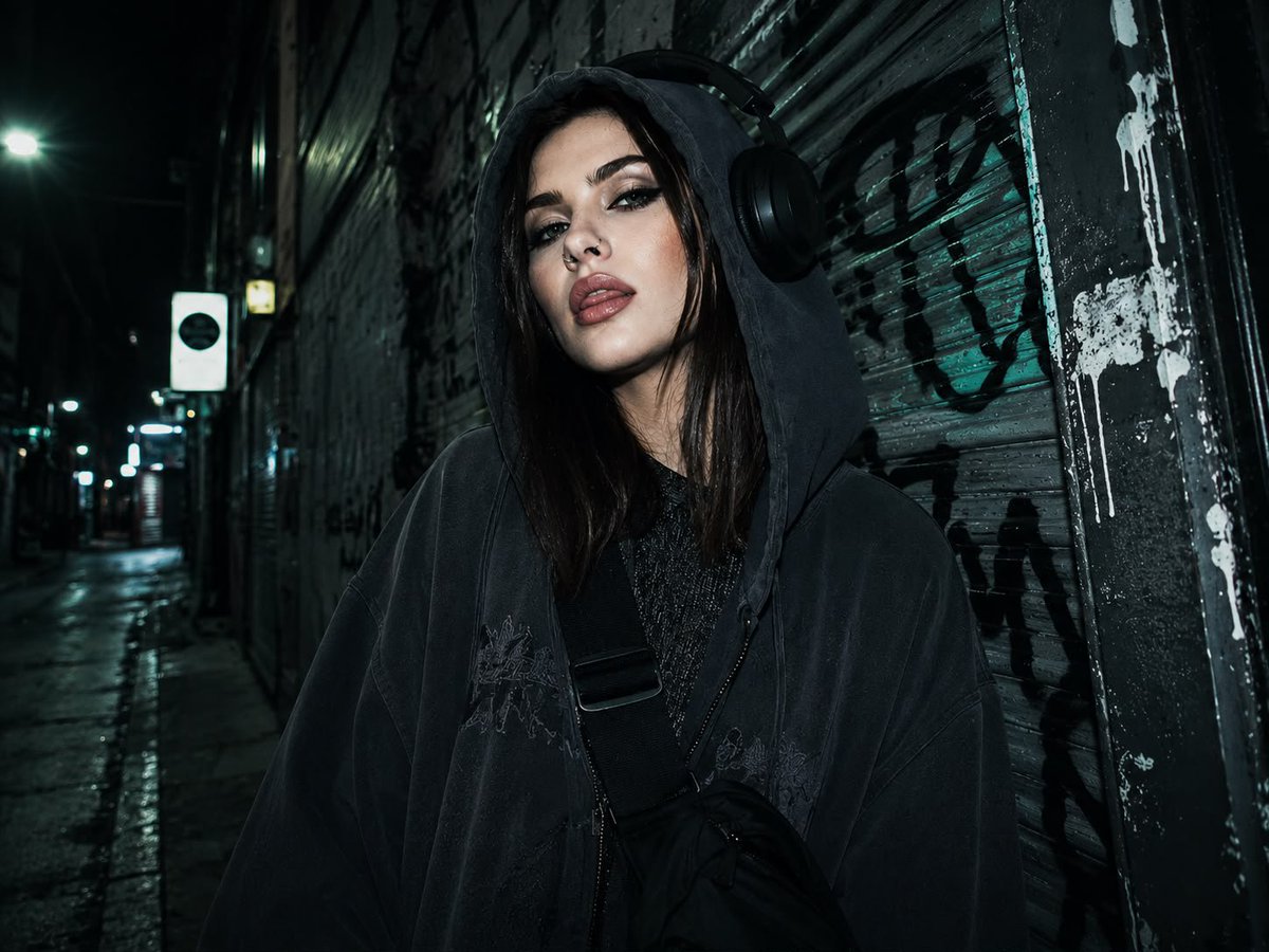 Night Urban Grunge Portrait