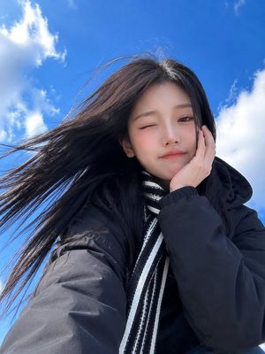Realistic Low-Angle Smartphone Selfie AI image template preview